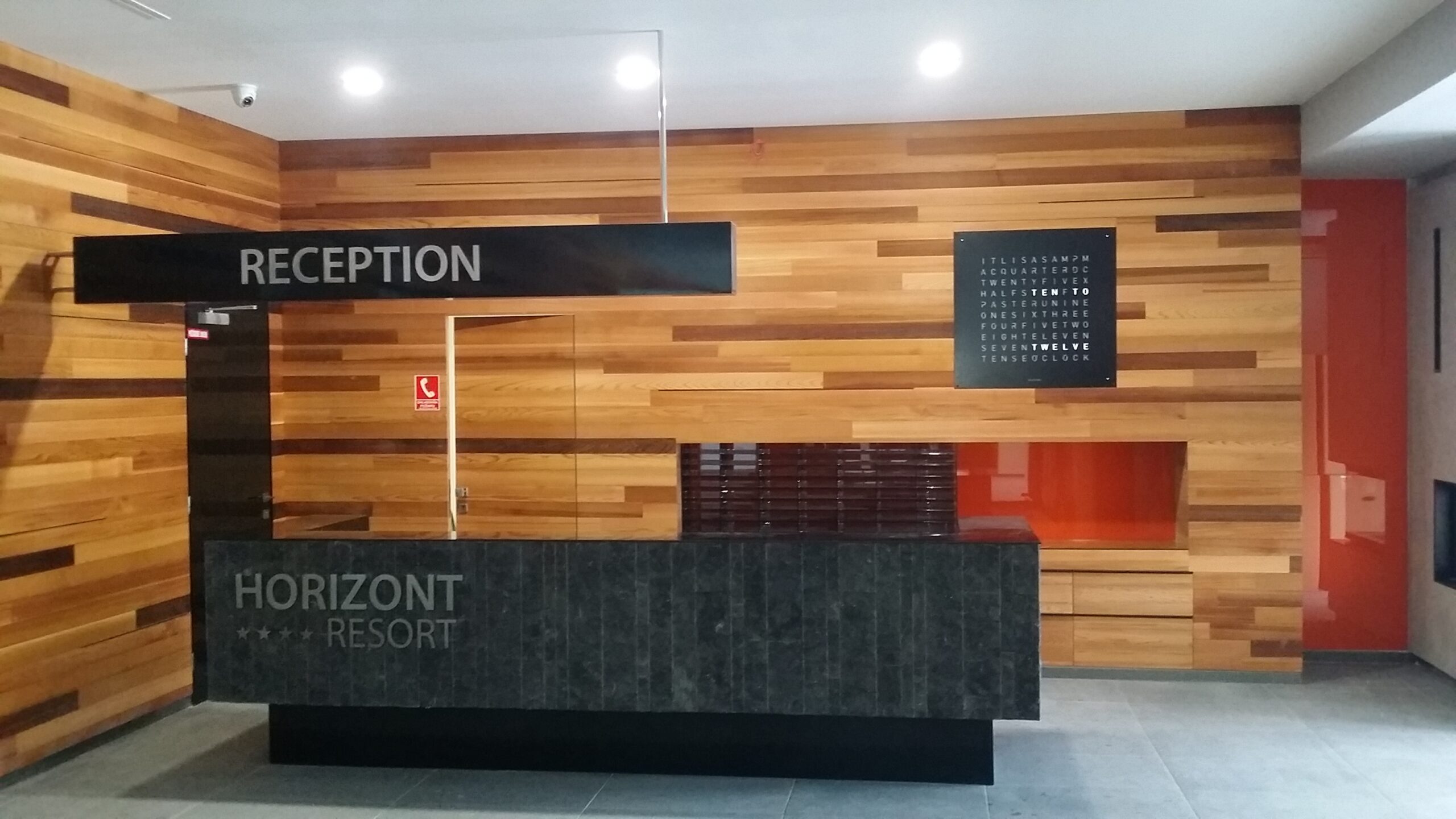 Recepcia Hotel Horizont